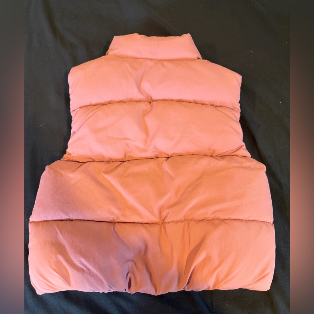 Zara Toddler Girl Pink Puffer Vest Size 3t/4t - Picture 4 of 4
